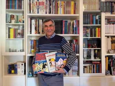 Bari, la collezione di fumetti di Cesare